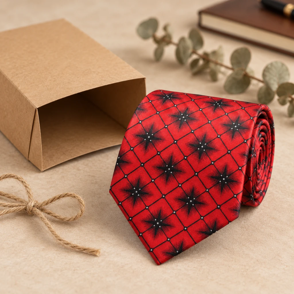 Men's Casual & Formal Printed Tie - view 3